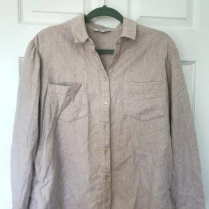 Madewell Sunday Flannel Shirt in Speckle